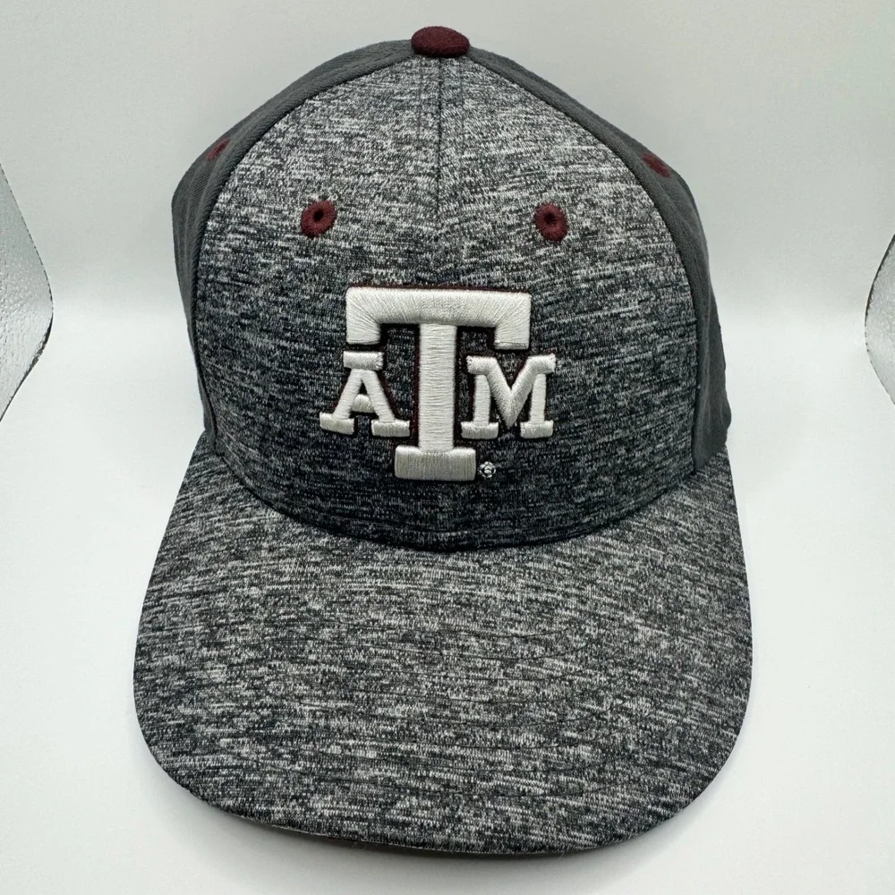 New Era 9FORTY Texas‎ A&M Aggies Youth Hat Heather Gray Adjustable Cap Kids